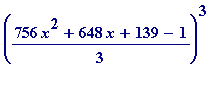 ((756*x^2+648*x+139-1)/3)^3